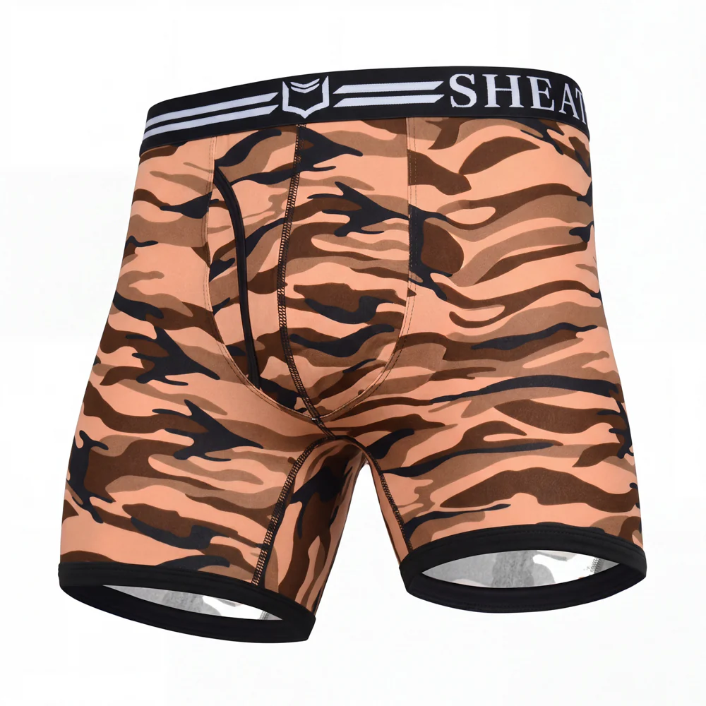 SHEATH 4.0 Polyester Camo Men's Pouch Boxer Brief 5" - Image 4