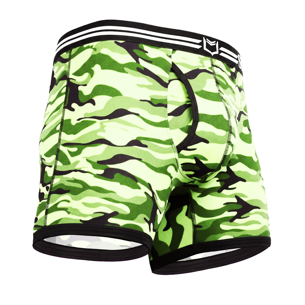 SHEATH 4.0 Polyester Camo Men's Pouch Boxer Brief 5" - Image 7