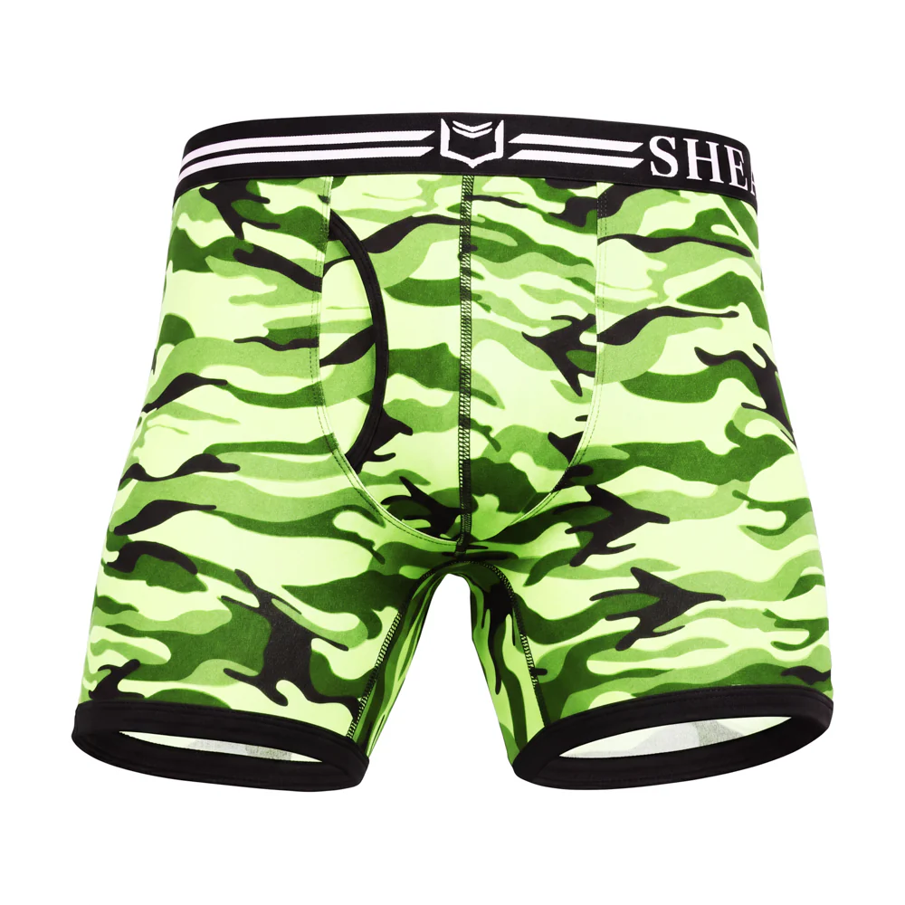 SHEATH 4.0 Polyester Camo Men's Pouch Boxer Brief 5" - Image 9