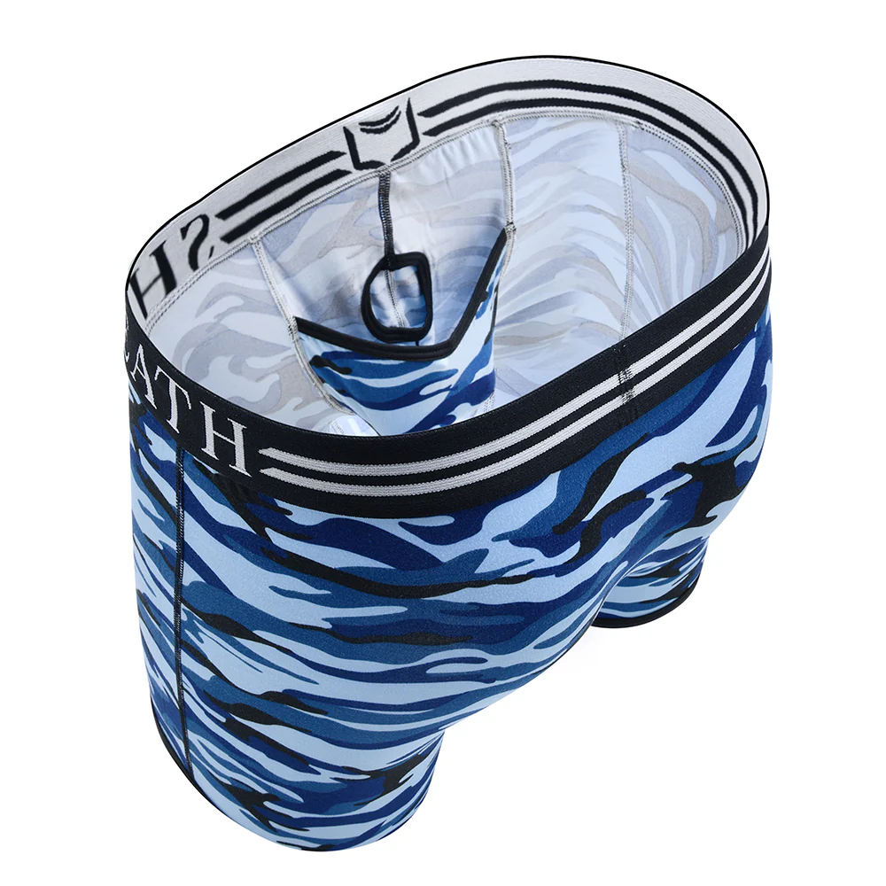 SHEATH 2.1 Polyester Camo Men's Pouch Trunk 3" - Image 18