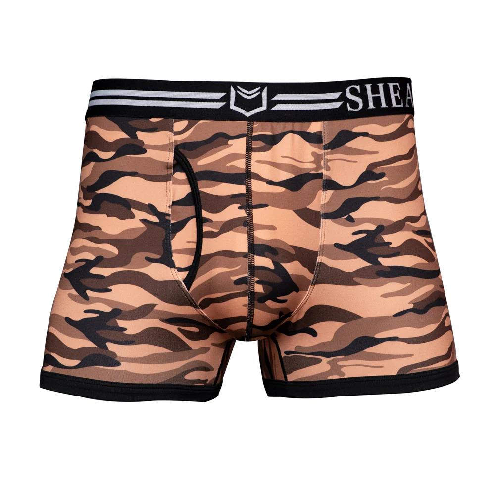 SHEATH 2.1 Polyester Camo Men's Pouch Trunk 3" - Image 21