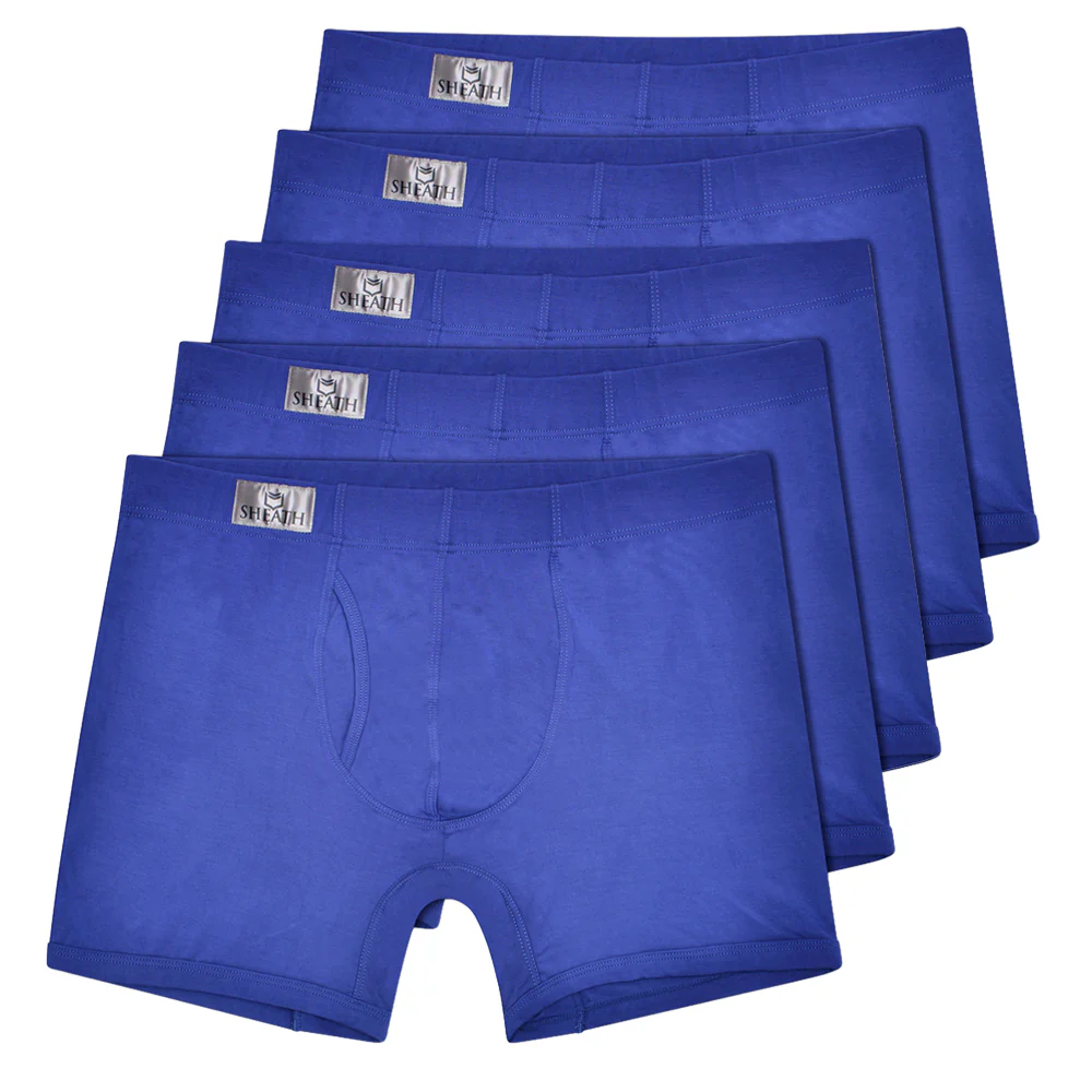 SHEATH 3.21 Modal Men's Pouch Boxer Brief 5" (5 Pack) - Image 15