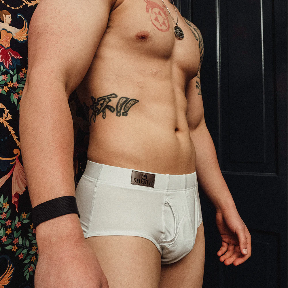 SHEATH Modal Men's Pouch American Brief - Image 2