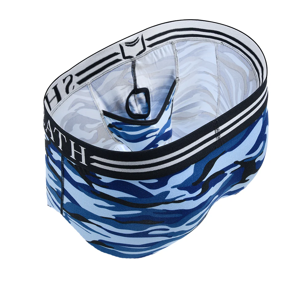SHEATH Polyester Camo Men's Pouch American Brief - Image 6