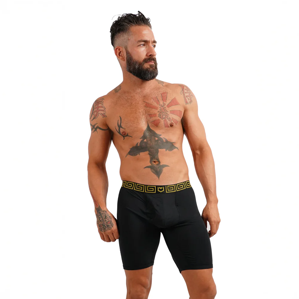 SHEATH V Modal Men's Pouch Boxer Brief 8" - Image 11