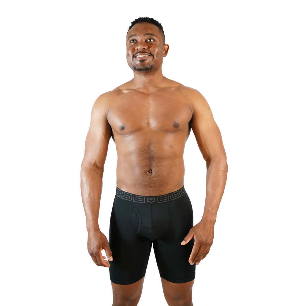 SHEATH V Bamboo Men's Pouch Boxer Brief 8" - Image 6
