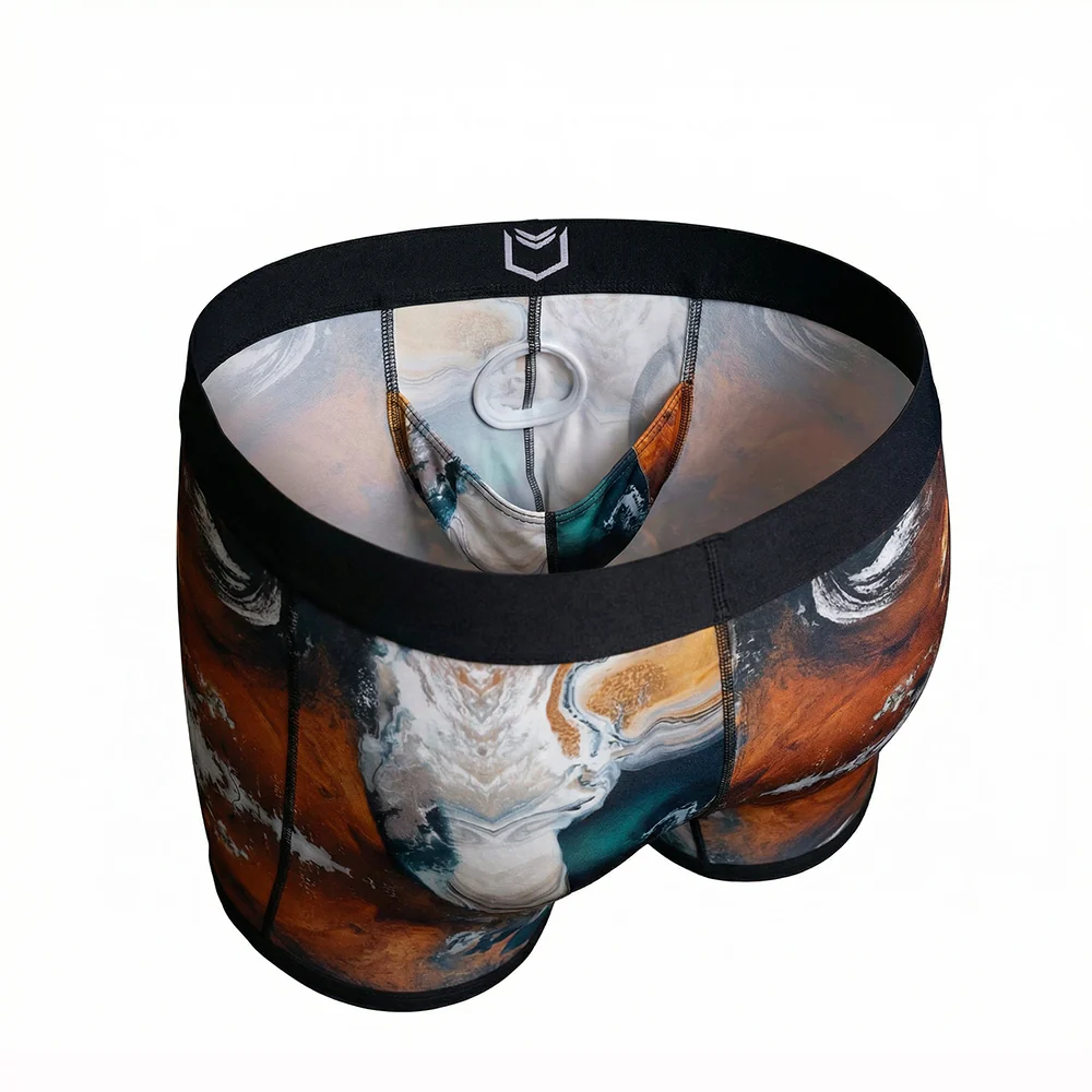 SHEATH V Bamboo Elements Men's Pouch Boxer Brief 8" (5 Pack) - Image 7